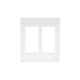 Mặt 6 lỗ viền trang trí màu trắng M306W